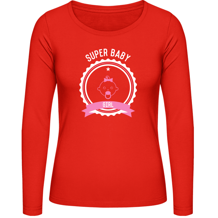 Super Baby Girl Langermet skjorte for kvinner 0 image