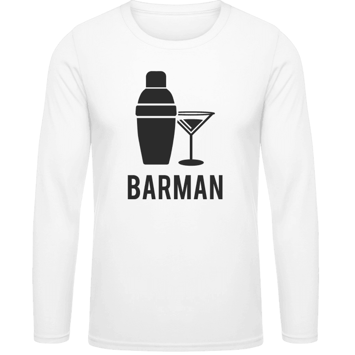 Barman icoon Langarmshirt contain pic
