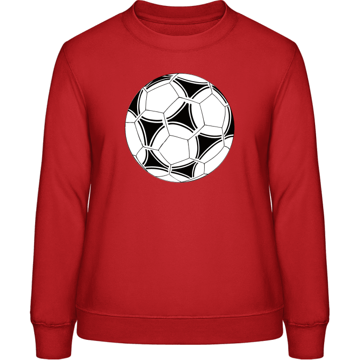Soccer Ball Frauen Sweatshirt contain pic