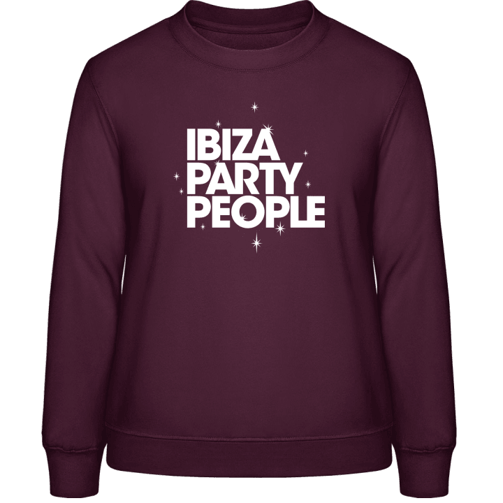 Ibiza Party Sweatshirt för kvinnor contain pic