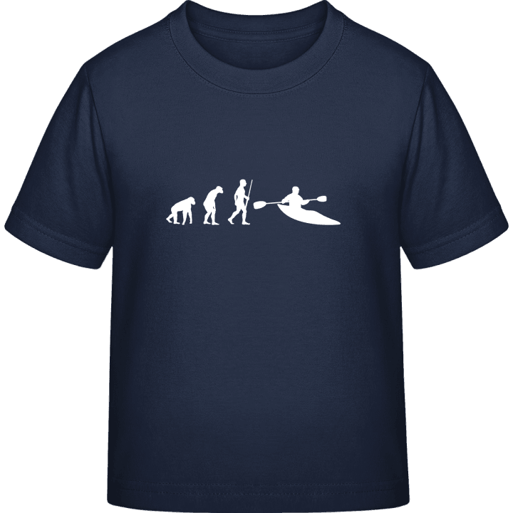 Kayaker Evolution Kinderen T-shirt contain pic