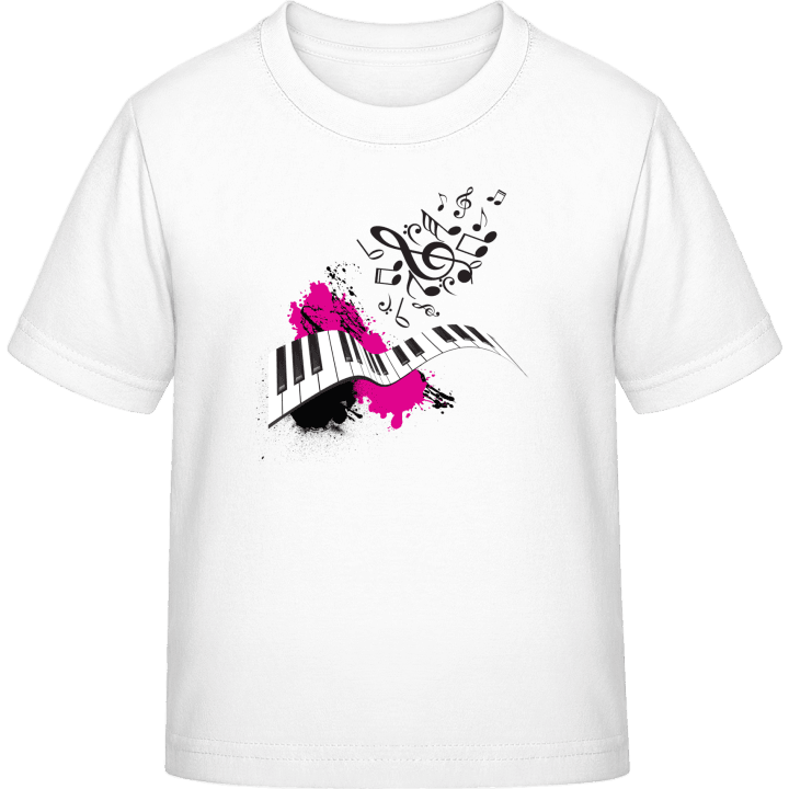 Piano Music T-skjorte for barn contain pic