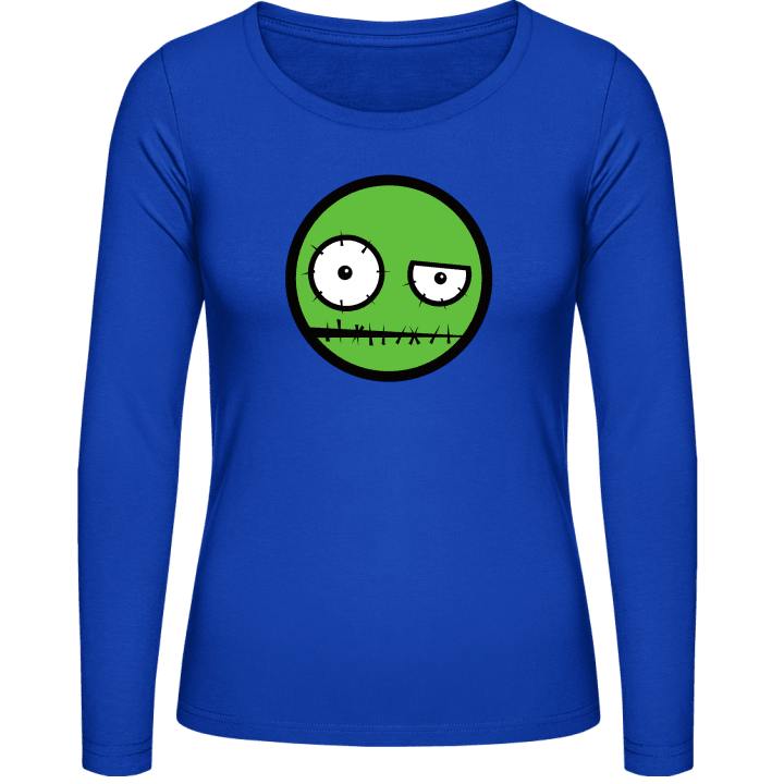 Zombie Smiley Camisa de manga larga para mujer 0 image