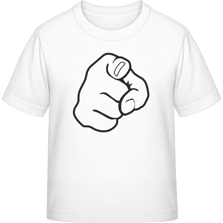 You Finger T-shirt för barn contain pic