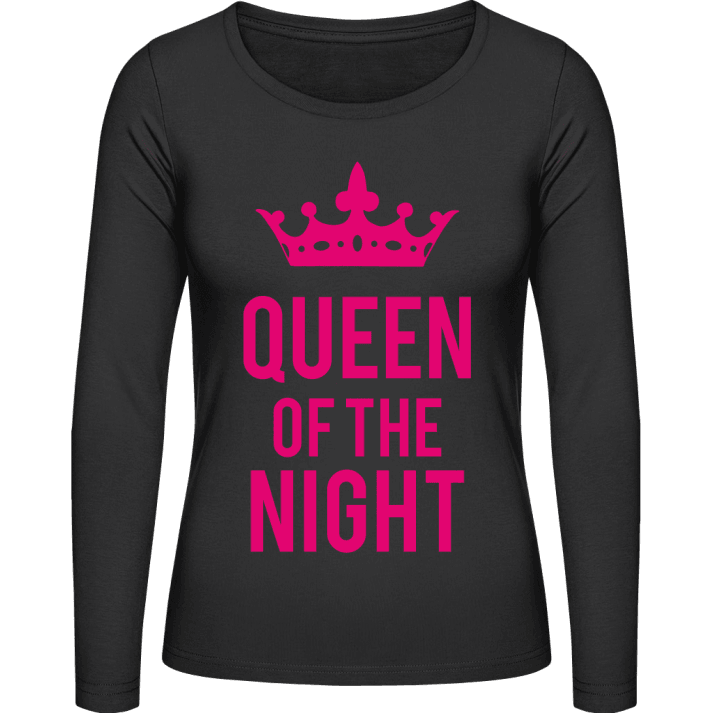 Queen of the Night T-shirt à manches longues pour femmes contain pic