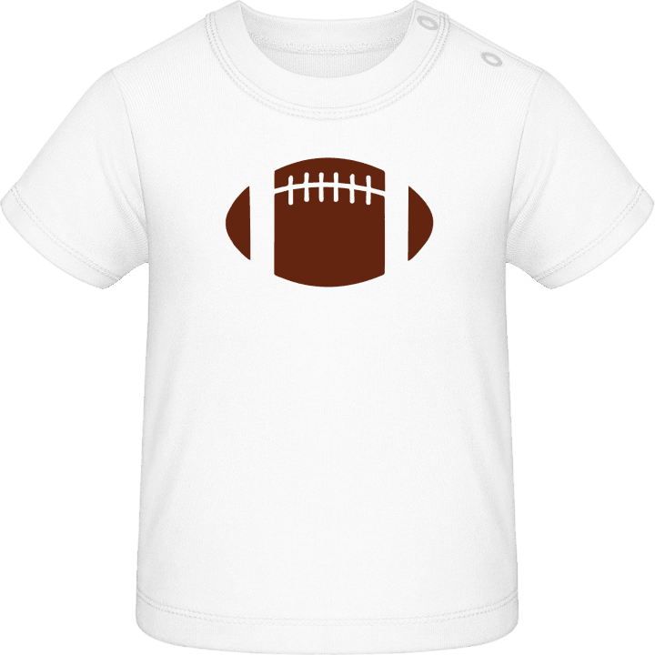 American Football Ball Baby T-skjorte contain pic
