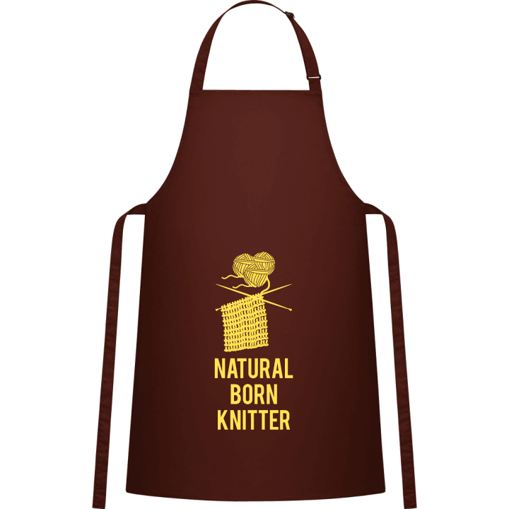 Natural Born Knitter Kitchen Apron 0 image