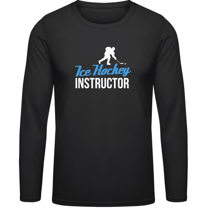 Ice Hockey Instructor Langarmshirt contain pic