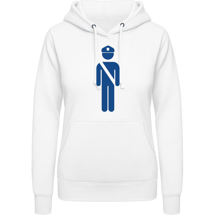 Policeman Icon Vrouwen Hoodie contain pic