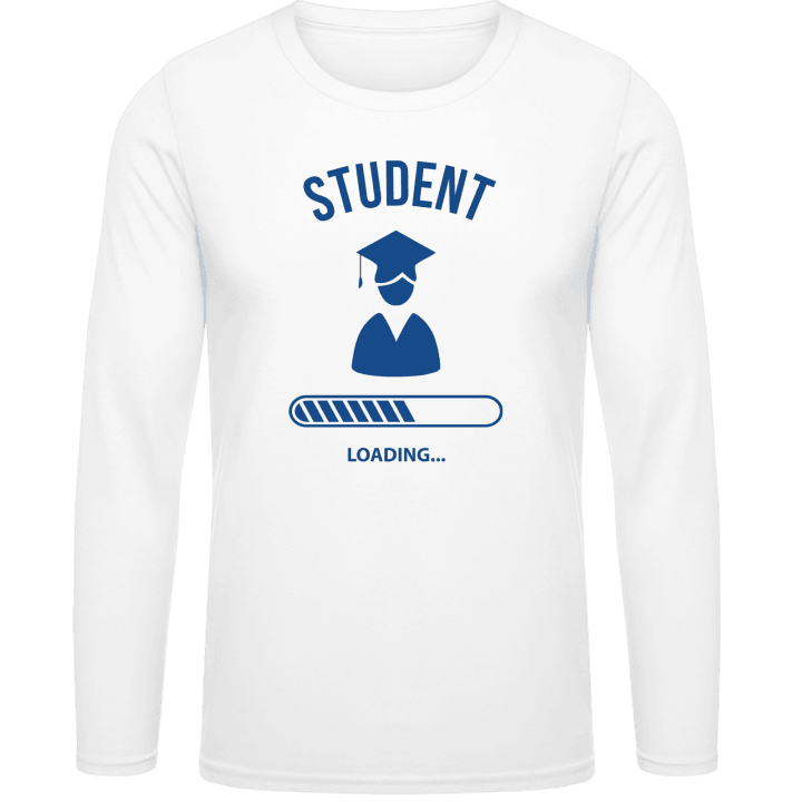 Student Loading Design T-shirt à manches longues 0 image