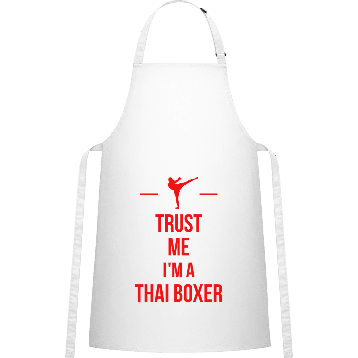 Trust Me I´m A Thai Boxer Grembiule da cucina contain pic