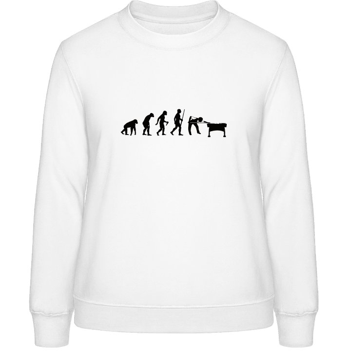 Billiards Evolution Frauen Sweatshirt contain pic