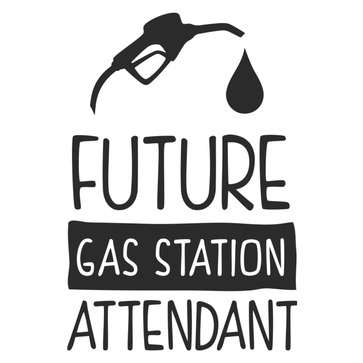 Future Gas Station Attendant T-shirt à manches longues pour femmes 0 image