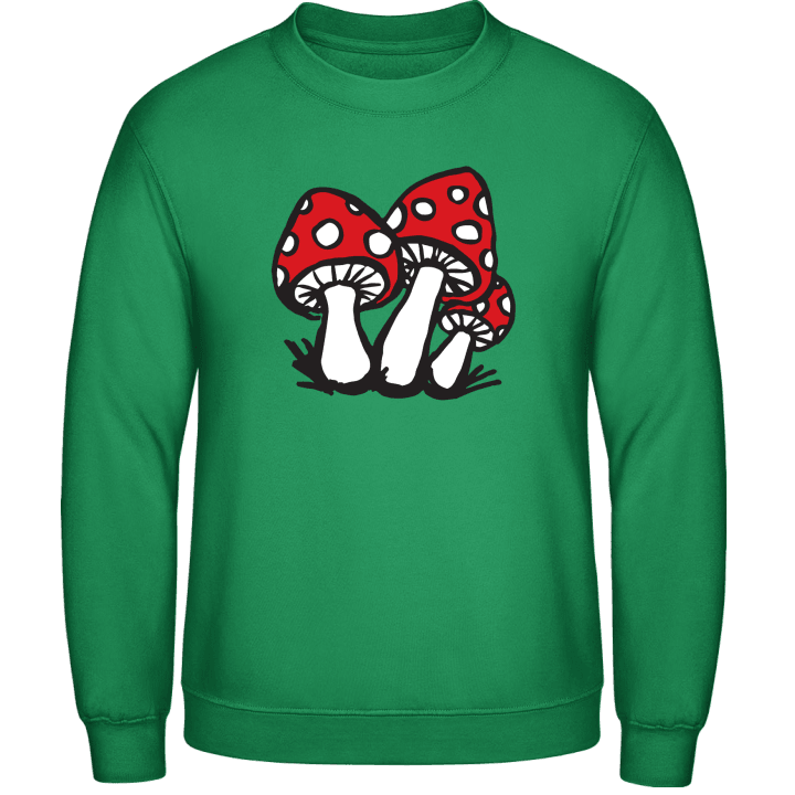 Red Mushrooms Sweatshirt 0 image