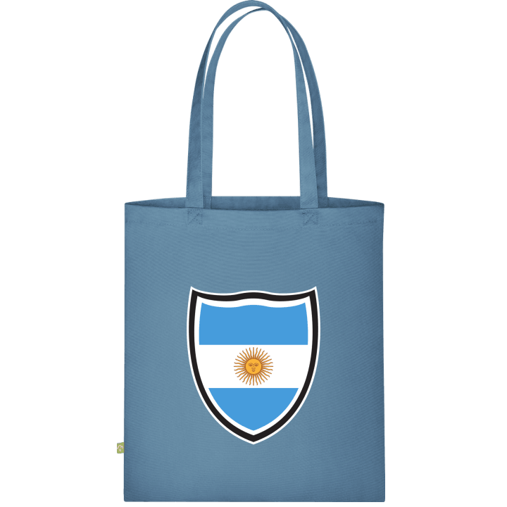 Argentina Flag Shield Stoffen tas contain pic