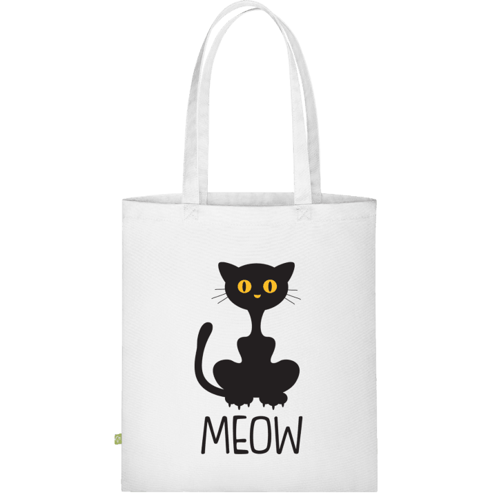 Black Cat Meow Stofftasche 0 image