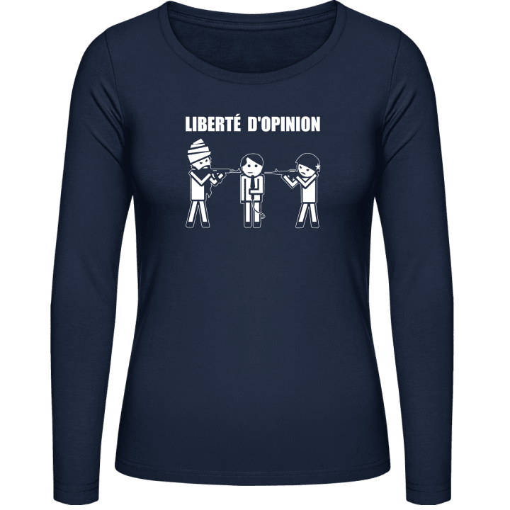Liberte Opinion Frauen Langarmshirt contain pic