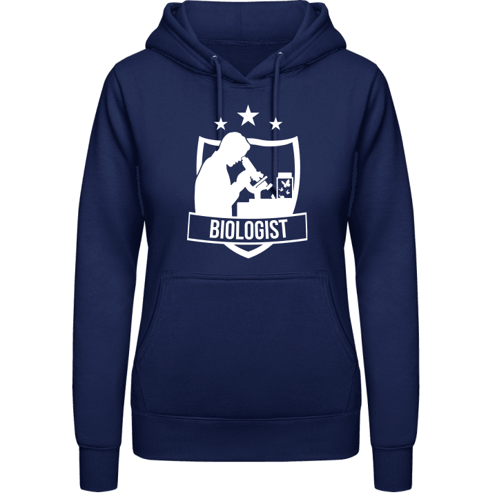 Biologist Silhouette Star Vrouwen Hoodie contain pic
