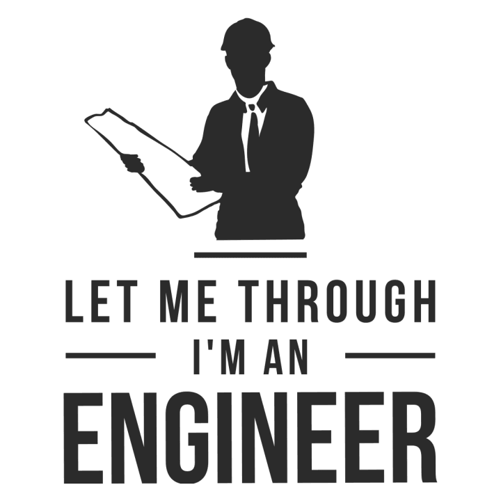 Let me Through I'm An Engineer Kitchen Apron 0 image
