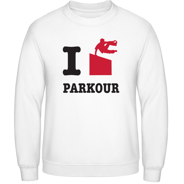 I Love Parkour Sweatshirt contain pic