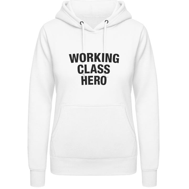 Working Class Hero Hoodie för kvinnor contain pic