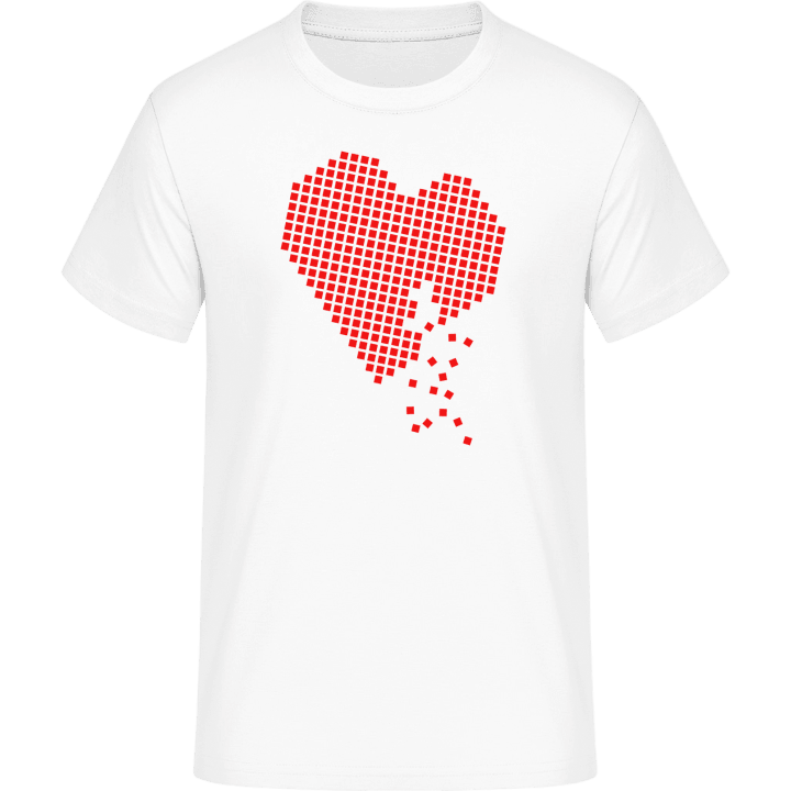 Pixel Herz T-Shirt contain pic