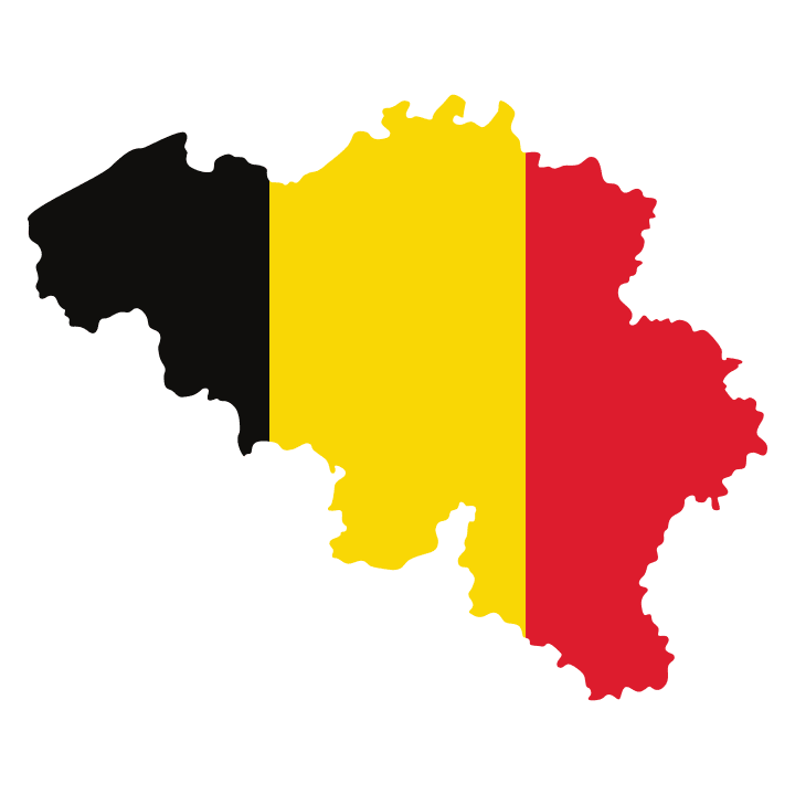 Carte de la Belgique Sac en tissu 0 image