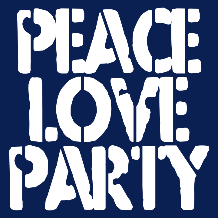 Peace Love Party Camicia a maniche lunghe 0 image