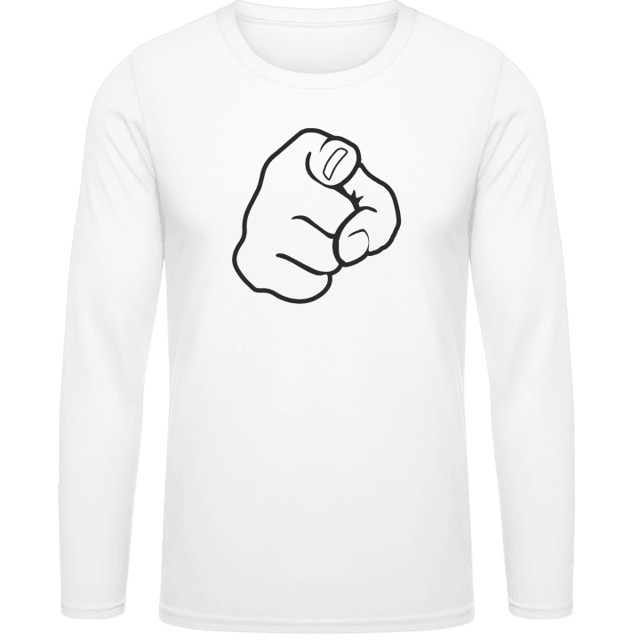 You Finger Long Sleeve Shirt contain pic