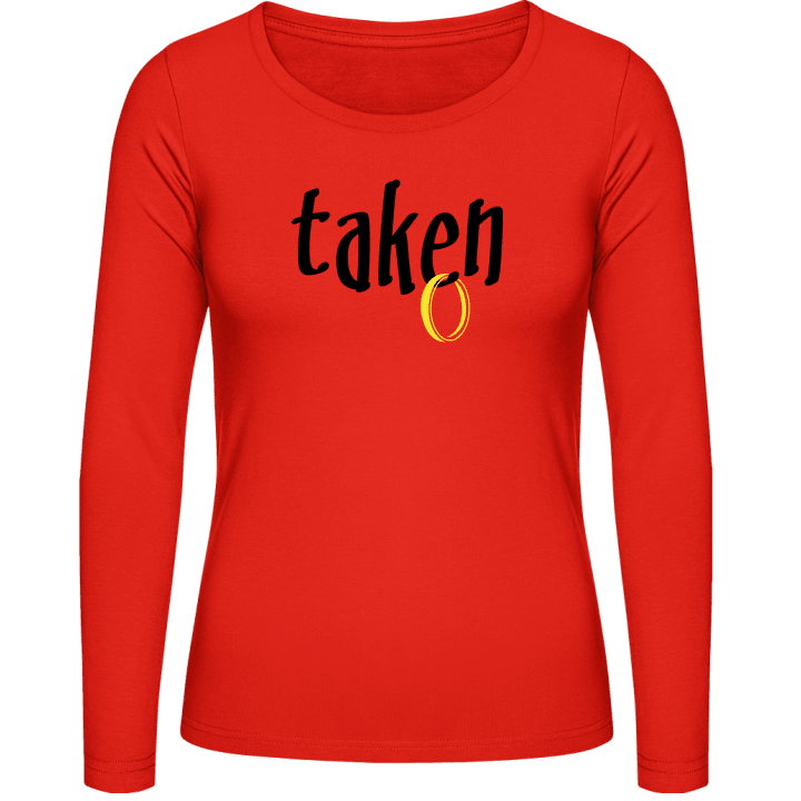 Taken Frauen Langarmshirt contain pic