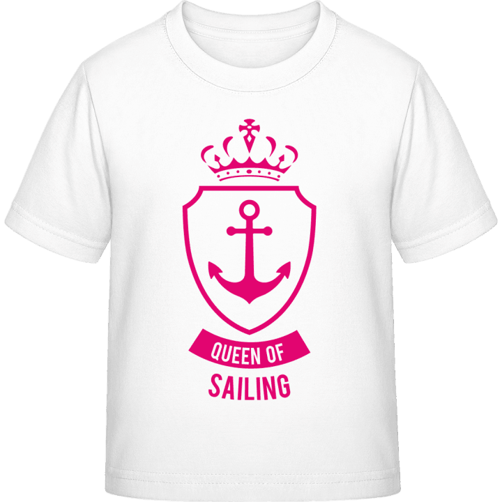 Queen of Sailing T-shirt för barn contain pic