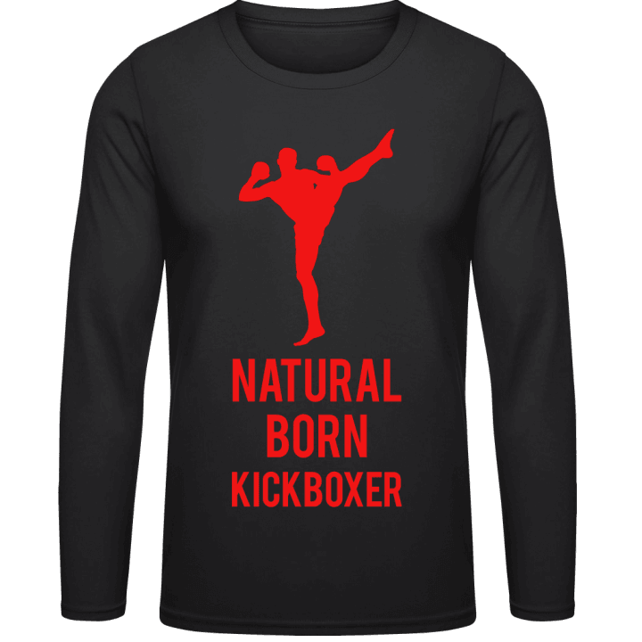 Natural Born Kickboxer Langermet skjorte contain pic