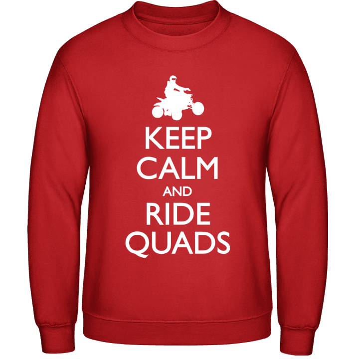 Keep Calm And Ride Quads Sudadera contain pic