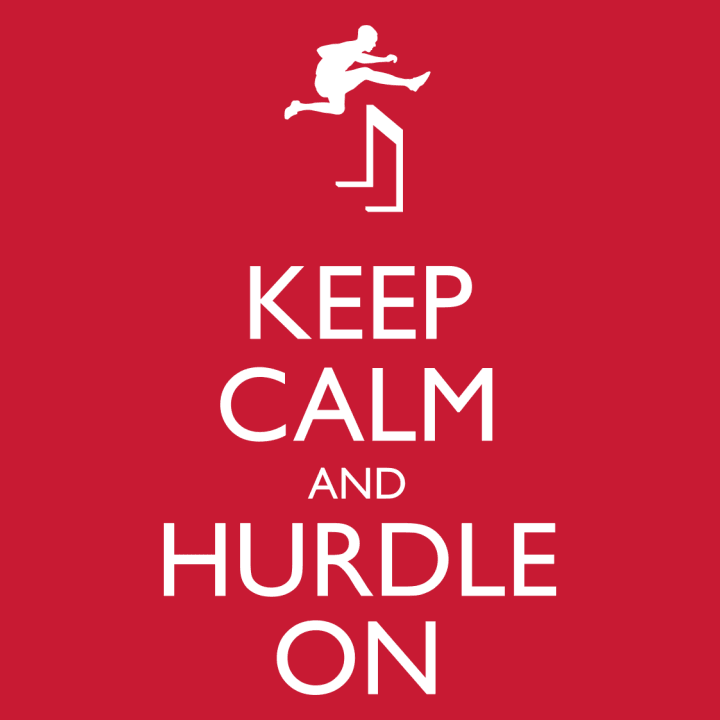 Keep Calm And Hurdle ON T-shirt à manches longues 0 image