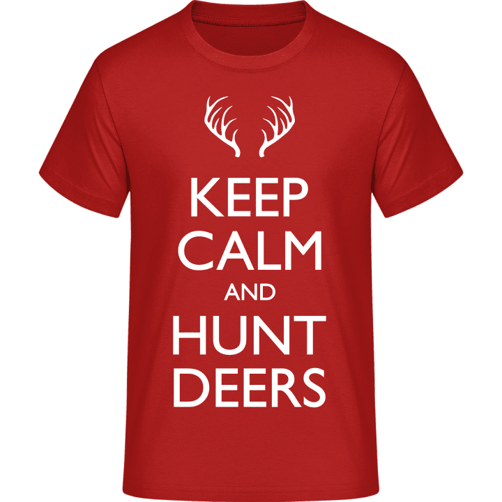 Keep Calm And Hunt Deers T-Shirt contain pic