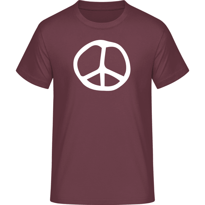 Peace Symbol Illustration T-skjorte 0 image