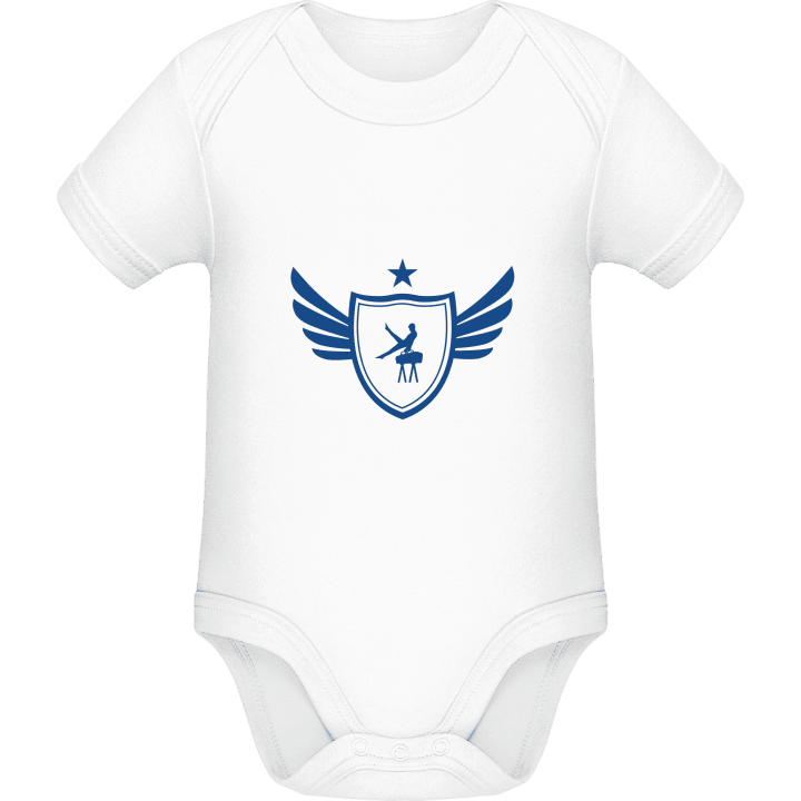 Pommel Horse Winged Baby romper kostym contain pic