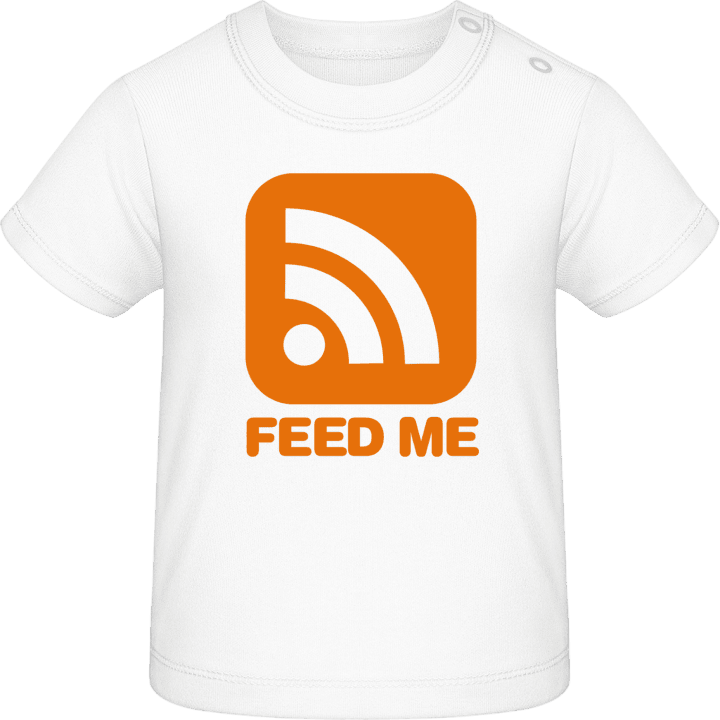 Feed Me T-shirt bébé contain pic