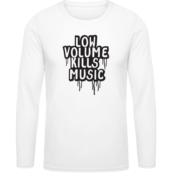 Low Volume Kills Music Shirt met lange mouwen contain pic