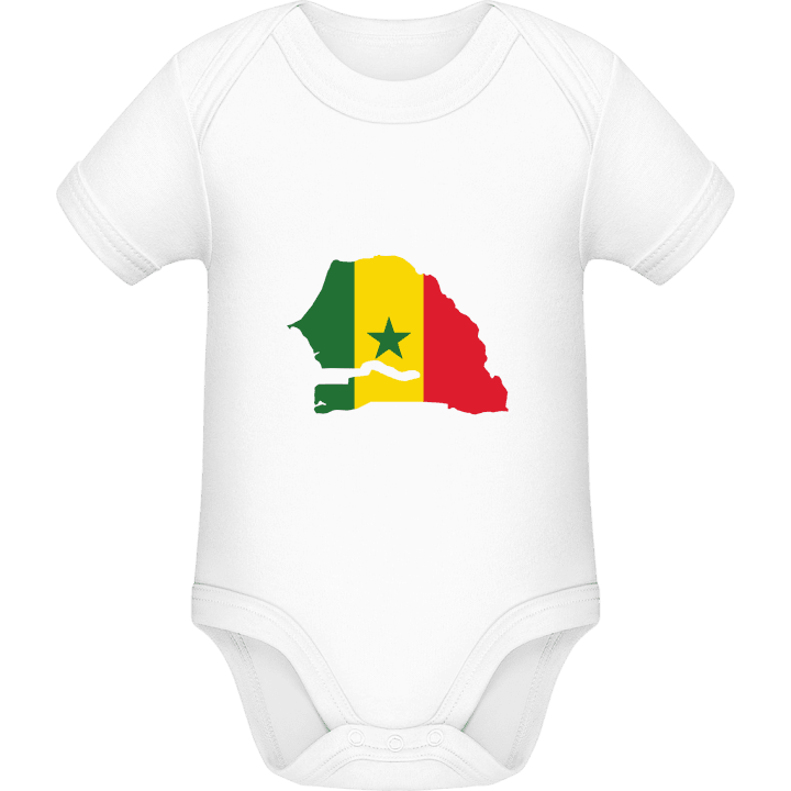 Senegal Map Baby Romper contain pic