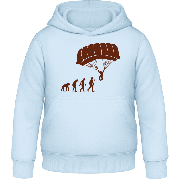 The Evolution of Skydiving Kids Hoodie contain pic