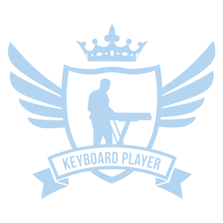 Keyboard Player Winged Sweatshirt för kvinnor 0 image