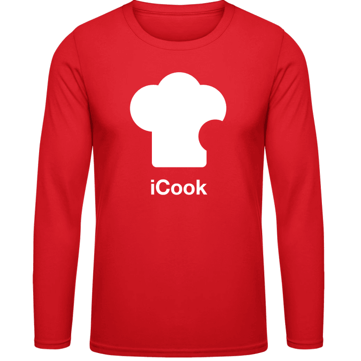 I Cook Shirt met lange mouwen contain pic