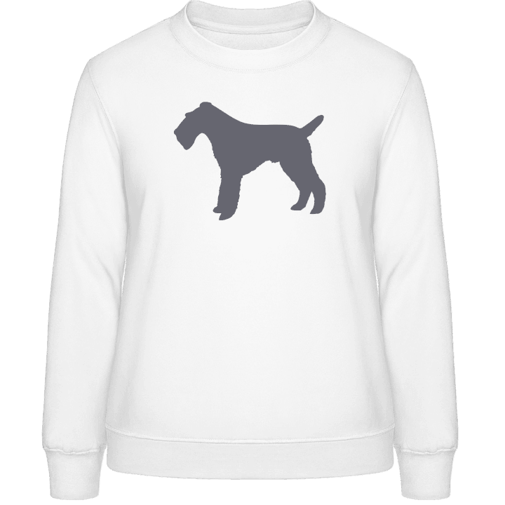 Fox Terrier Silhouette Sweatshirt för kvinnor 0 image