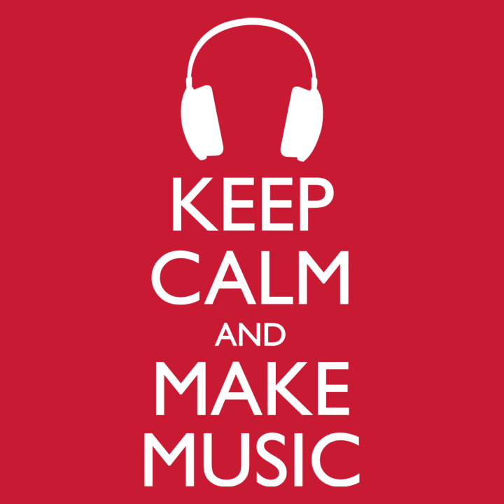 Keep Calm And Make Music Kvinnor långärmad skjorta 0 image