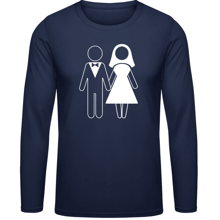 Wedding T-shirt à manches longues contain pic