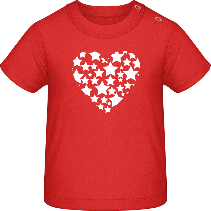 Stars in Heart T-shirt för bebisar contain pic