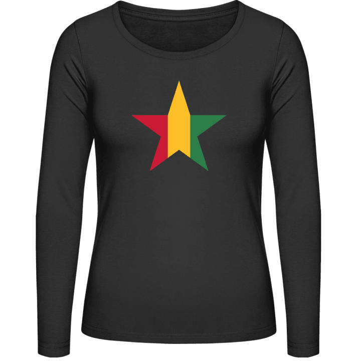 Guinea Star Vrouwen Lange Mouw Shirt contain pic