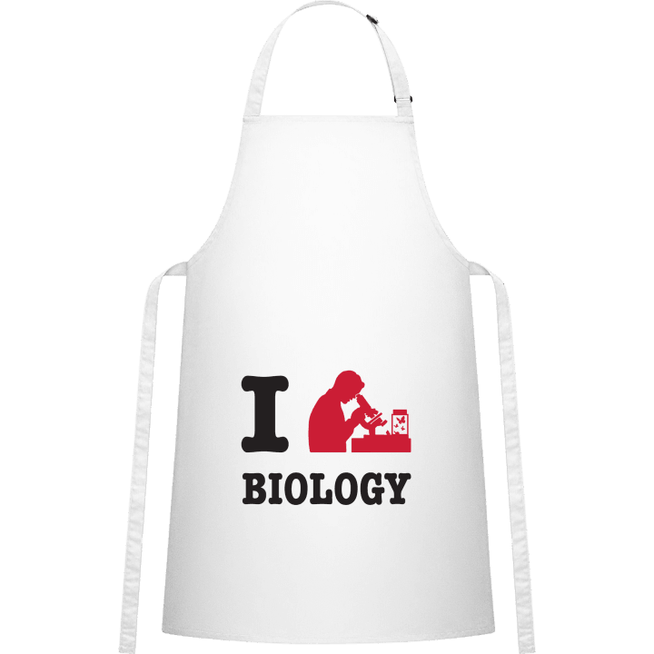 I Love Biology Kitchen Apron contain pic