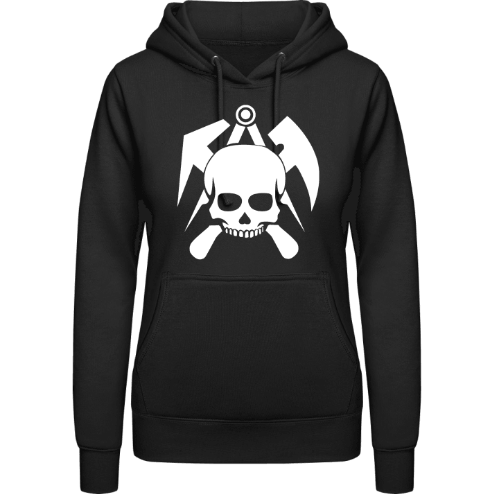 Roofing Skull Vrouwen Hoodie contain pic